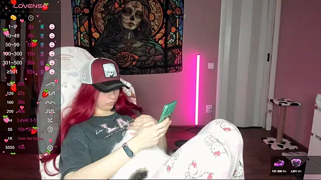 Snapshot of Project_hisoka chatting on 01.18.25 Project hisoka online show from 01.18.25