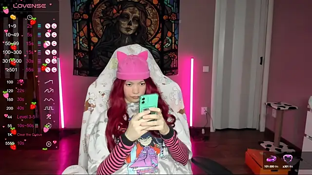 Snapshot of Project_hisoka chatting on 01.24.25 Project hisoka online show from 01.24.25