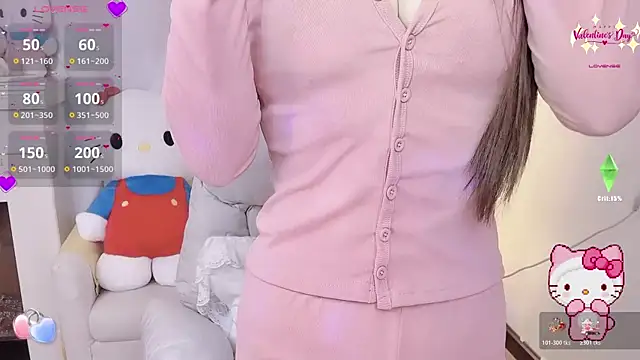 Snapshot of Kiss-18 chatting on 01.18.26 Kiss-18 online show from 01.18.26