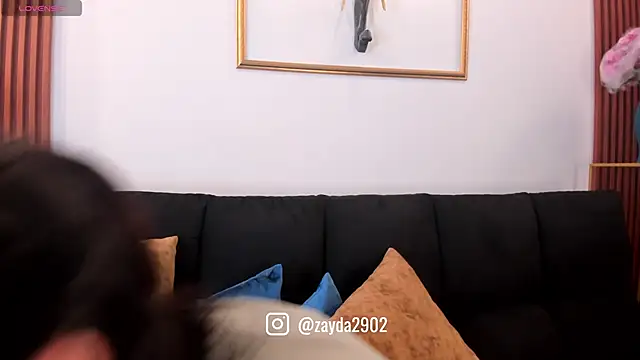 Snapshot of Zayda_1 chatting on 10.23.25 Zayda 1 online show from 10.23.25