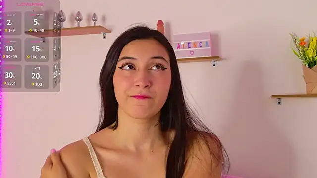 Snapshot of Atenea_Makri chatting on 01.21.25 Atenea Makri online show from 01.21.25