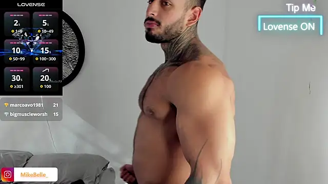 Snapshot of mike_belle chatting on 11.16.25 mike belle online show from 11.16.25