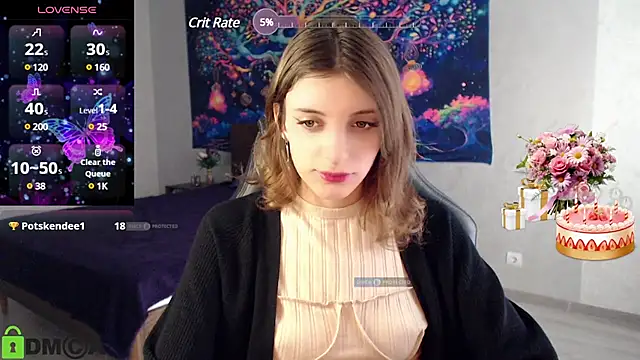 CherryBloom777 online show from 03.03.25