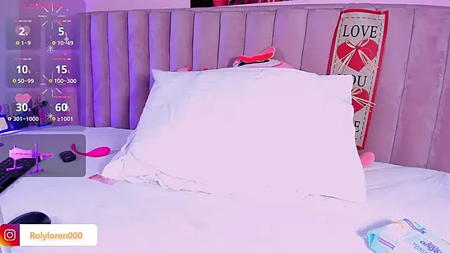 RolyLoren online show from 02.20.25