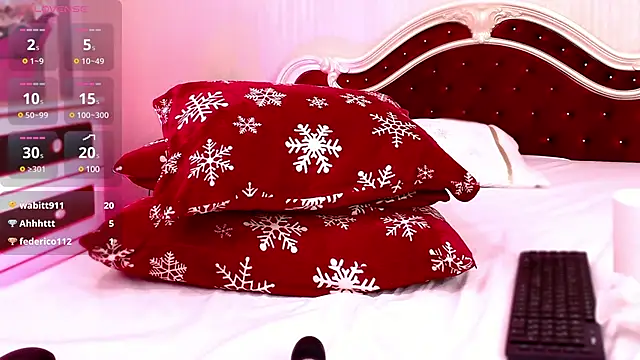 Snapshot of StacyLight chatting on 02.07.25 StacyLight online show from 02.07.25