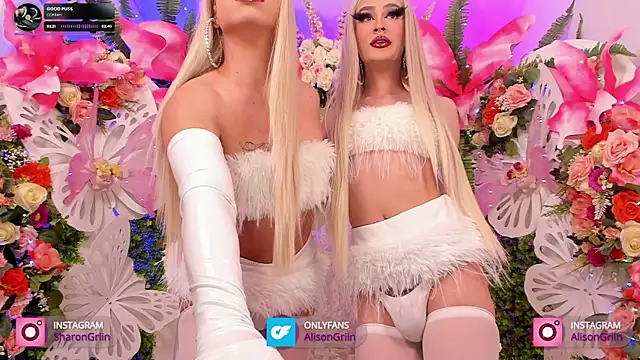 Snapshot of AlisonSharon chatting on 12.25.24 AlisonSharon online show from 12.25.24