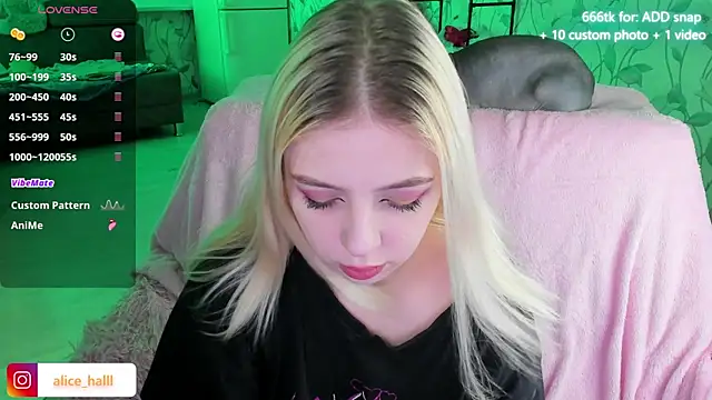 Snapshot of Alice_Halle chatting on 12.13.24 Alice Halle online show from 12.13.24