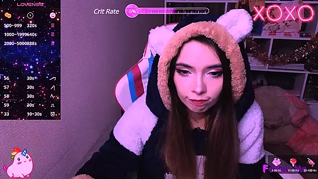 Snapshot of Sia_Shine chatting on 01.26.25 Sia Shine online show from 01.26.25