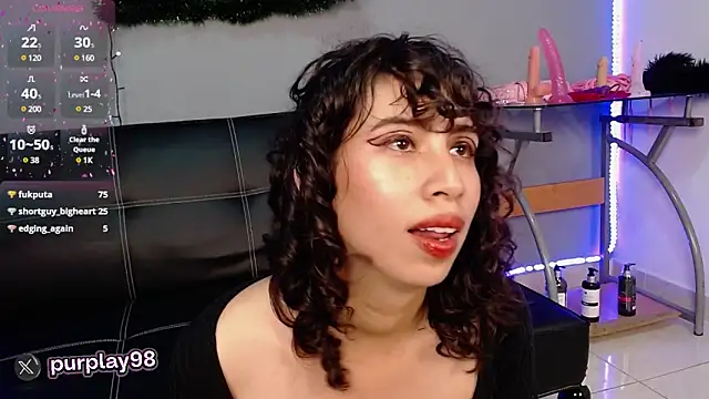 Snapshot of purplay_98 chatting on 12.19.24 purplay 98 online show from 12.19.24