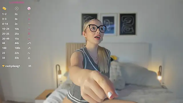 Ajen Blondie online show from 09.21.25