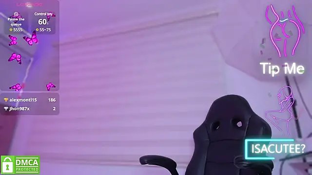 Snapshot of ISA__CUTEE chatting on 02.24.25 ISA CUTEE online show from 02.24.25