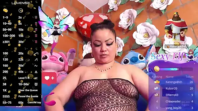Snapshot of IngritBitch chatting on 01.17.25 IngritBitch online show from 01.17.25