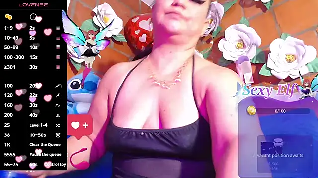 Snapshot of IngritBitch chatting on 02.17.25 IngritBitch online show from 02.17.25