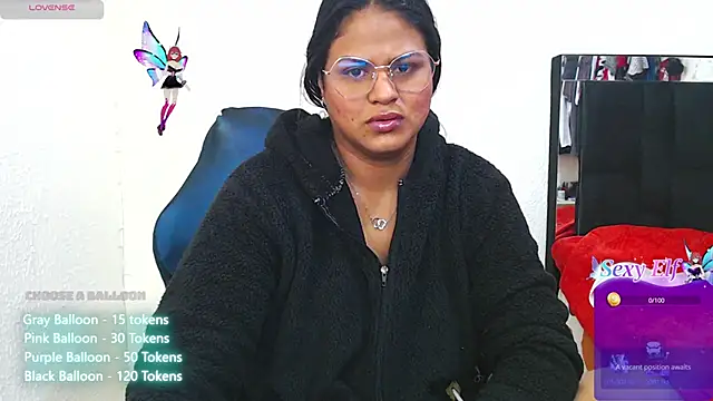 Snapshot of SweetAlmaa chatting on 03.22.25 SweetAlmaa online show from 03.22.25