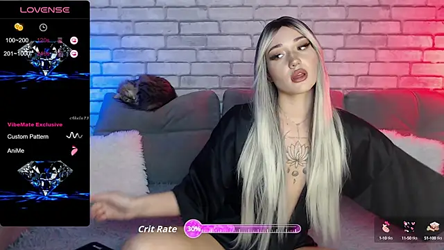 Snapshot of Eva_Evile chatting on 10.04.25 Eva Evile online show from 10.04.25
