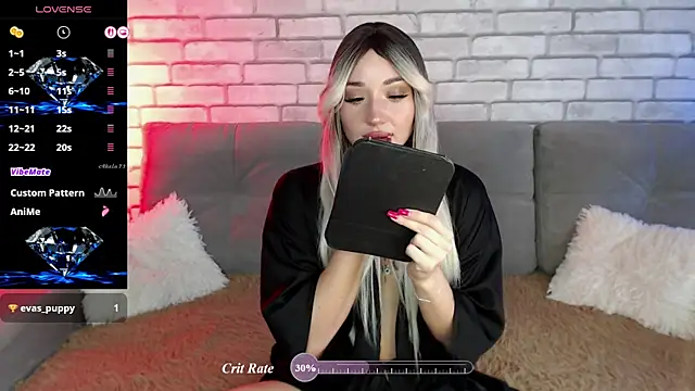 Eva Evile online show from 07.03.26