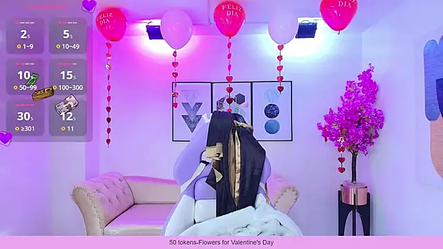 Snapshot of Tamara_slimx chatting on 02.14.26 Tamara slimx online show from 02.14.26