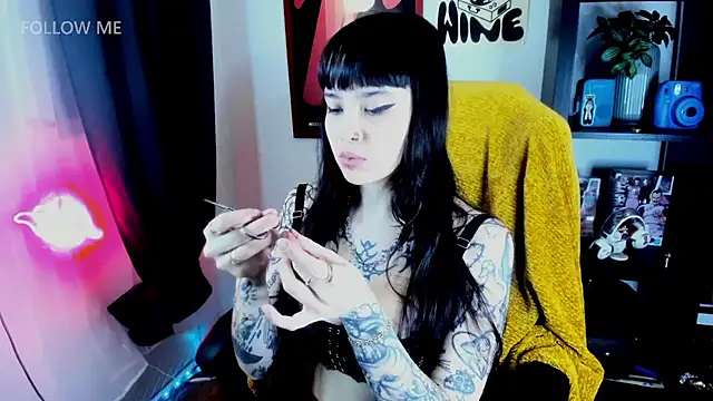 Demongirl6666 online show from 03.16.26