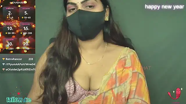 Snapshot of sameeksha_9 chatting on 01.01.25 sameeksha 9 online show from 01.01.25