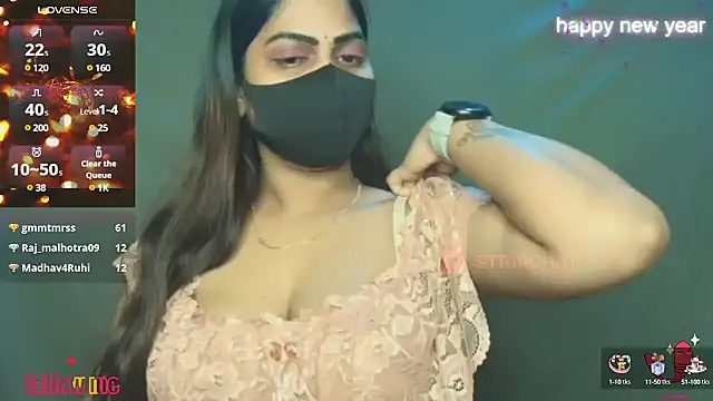 Snapshot of sameeksha_9 chatting on 01.08.25 sameeksha 9 online show from 01.08.25