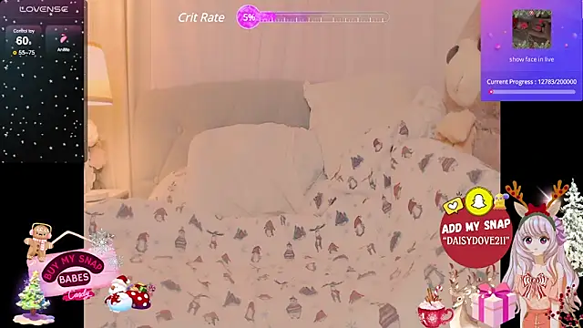 Blondecandie online show from 12.15.24