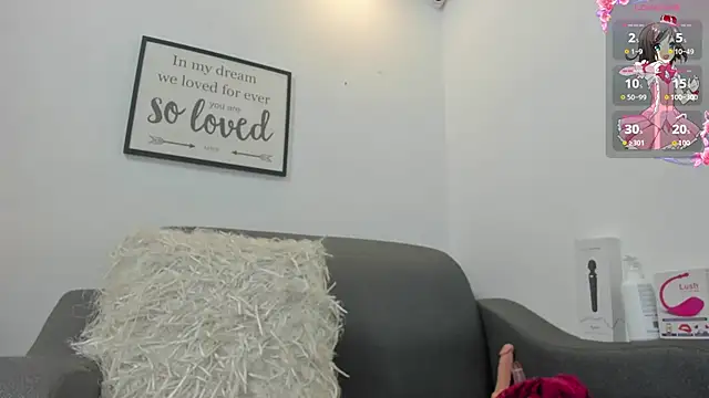 Snapshot of Vainilla_heart chatting on 10.02.25 Vainilla heart online show from 10.02.25