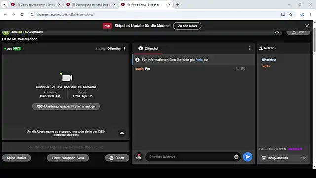 Snapshot of soHardfull chatting on 06.30.26 soHardfull online show from 06.30.26