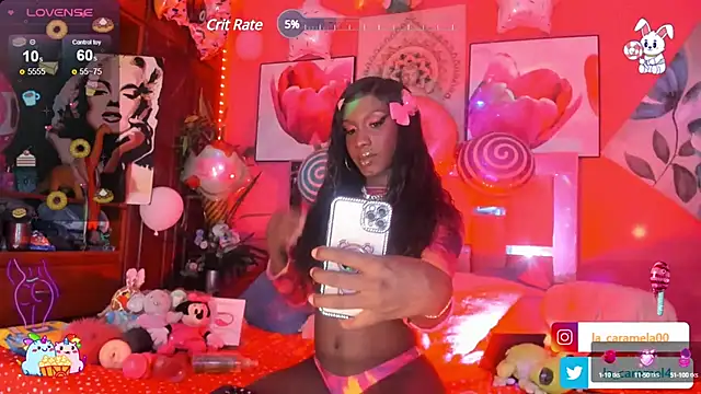 Snapshot of Dulcee_kandy chatting on 01.23.25 Dulcee kandy online show from 01.23.25