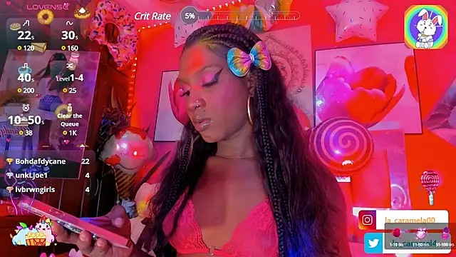 Snapshot of Dulcee_kandy chatting on 03.20.25 Dulcee kandy online show from 03.20.25