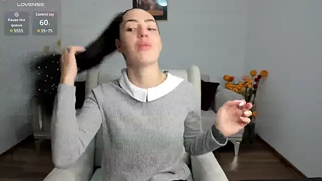 Snapshot of Emmapmg chatting on 02.03.25 Emmapmg online show from 02.03.25