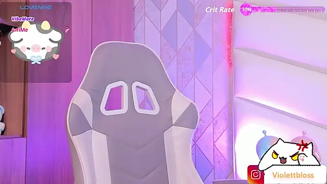 Snapshot of Violettbloss chatting on 02.27.26 Violettbloss online show from 02.27.26