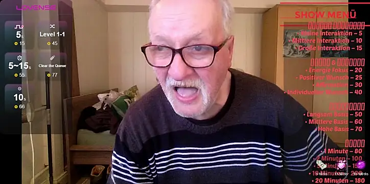 Sammy1660 online show from 04.07.26