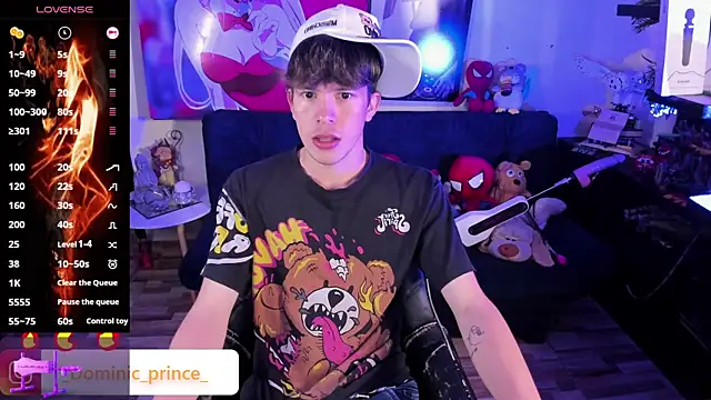 Snapshot of DominicPrince chatting on 11.28.25 DominicPrince online show from 11.28.25