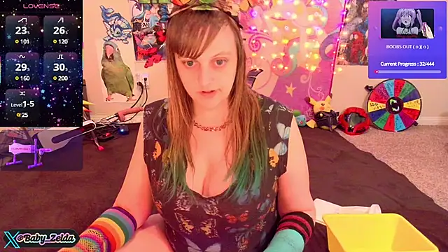 BabyZelda online show from 03.17.25