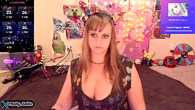 BabyZelda online show from 10.01.25