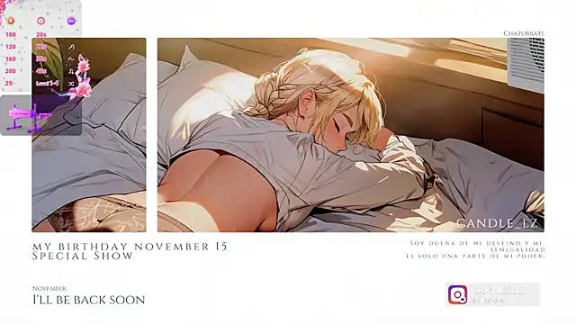 Candle  lz online show from 03.18.25