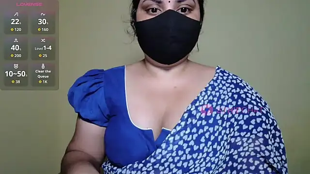 Snapshot of sindhu_22 chatting on 10.29.25 sindhu 22 online show from 10.29.25