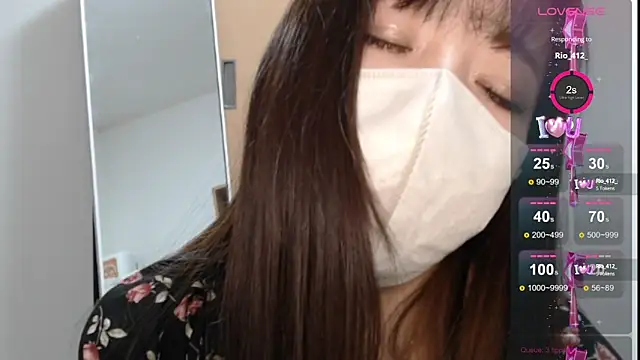 Rio chan  online show from 02.04.25