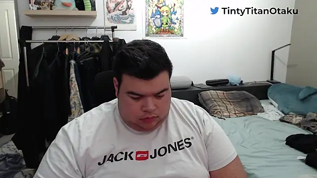 Snapshot of TinyTitanOtaku chatting on 01.31.25 TinyTitanOtaku online show from 01.31.25