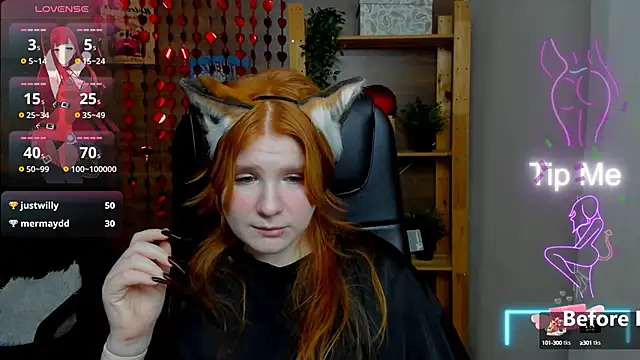 Snapshot of Java_fire chatting on 02.21.25 Java fire online show from 02.21.25