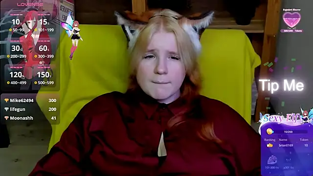 Snapshot of Java_fire chatting on 03.14.25 Java fire online show from 03.14.25