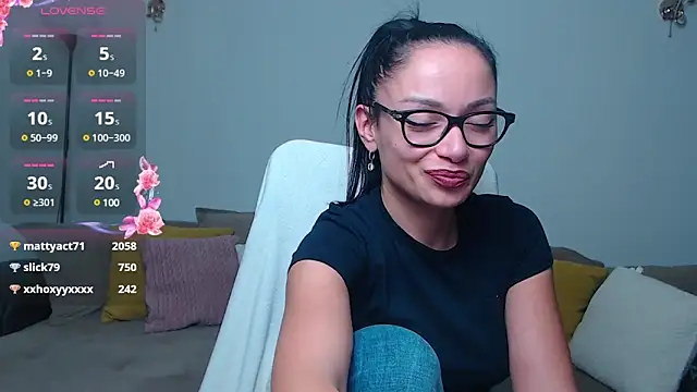 Snapshot of BabySerene chatting on 12.03.24 BabySerene online show from 12.03.24