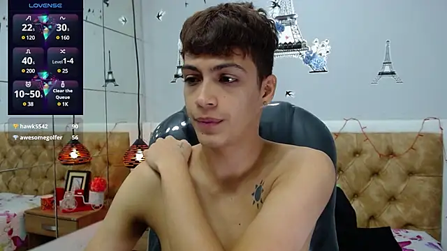 Snapshot of SkinnyBoy_ chatting on 02.09.25 SkinnyBoy online show from 02.09.25