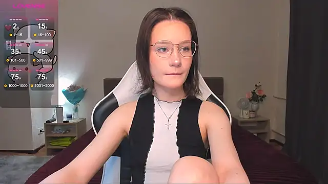 Snapshot of DearLia chatting on 01.17.25 DearLia online show from 01.17.25