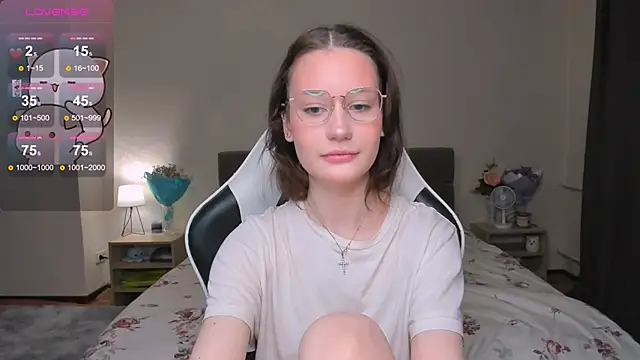 Snapshot of DearLia chatting on 03.15.25 DearLia online show from 03.15.25