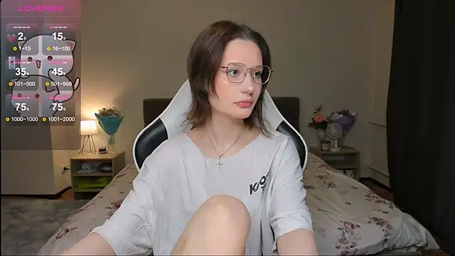 Snapshot of DearLia chatting on 03.19.25 DearLia online show from 03.19.25