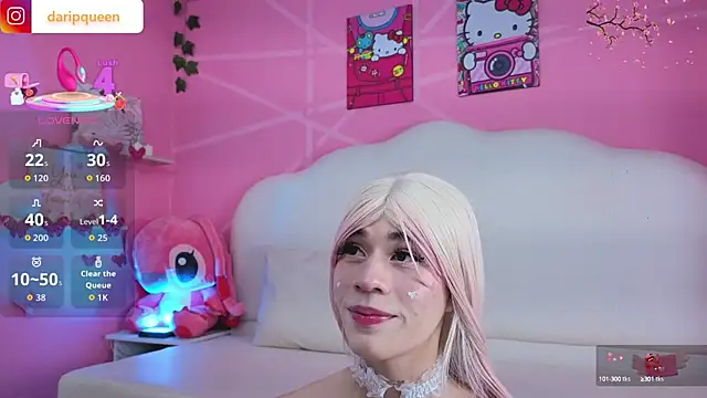 Snapshot of DaripQueen chatting on 09.19.25 DaripQueen online show from 09.19.25