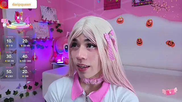 Snapshot of DaripQueen chatting on 11.05.25 DaripQueen online show from 11.05.25