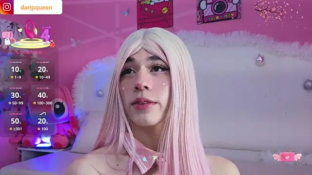 Snapshot of DaripQueen chatting on 11.29.25 DaripQueen online show from 11.29.25