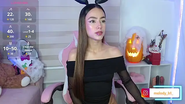 Snapshot of melody_brawns chatting on 10.29.25 melody brawns online show from 10.29.25